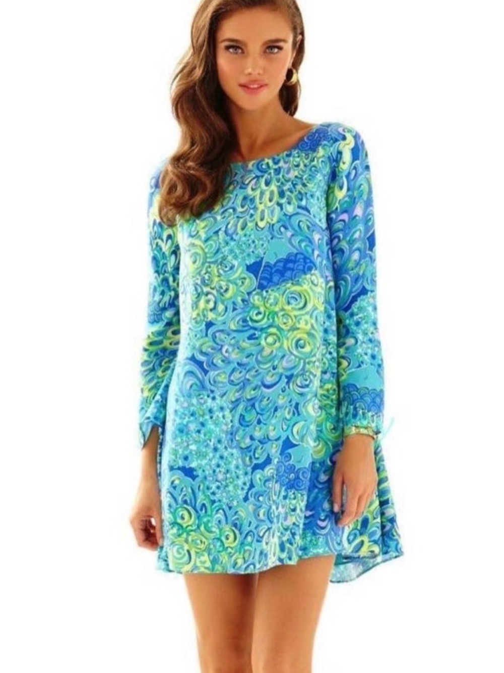Lilly Pulitzer Colette Tunic Mini Dress Women’s Size Medium